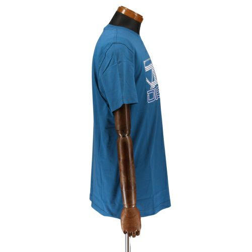 ディーゼル Tシャツ メンズ T-DIEGER-K74 ブルー DIESEL A12502 0GRAI 9NT ターコイズ Lサイズ