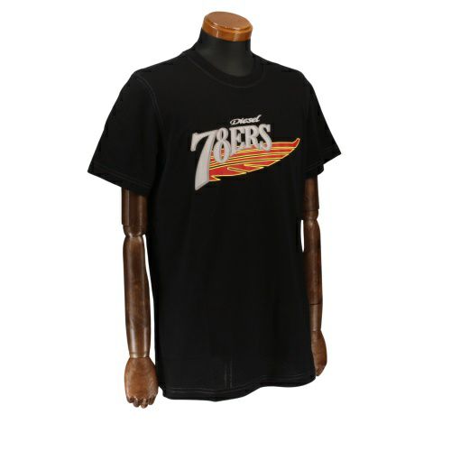 ディーゼル Tシャツ メンズ T-DIEGER-K75 ブラック DIESEL A12503 0GRAI 9XX Lサイズ