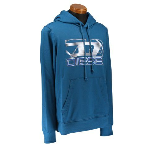 ディーゼル パーカー メンズ S-GINN-HOOD-K40 ブラック DIESEL A12516 0HAYT 8NT Lサイズ