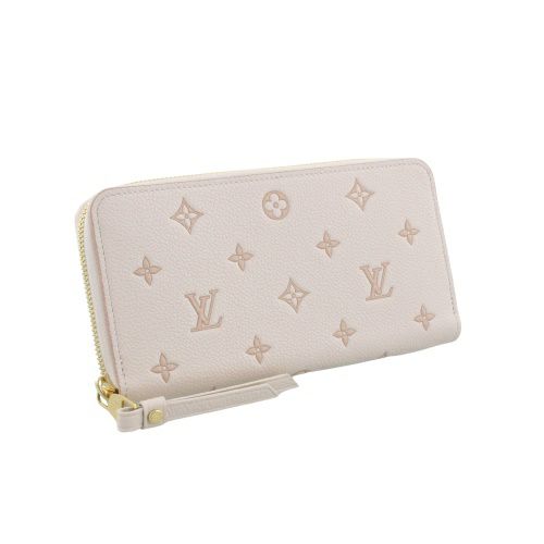 ルイヴィトン 長財布 モノグラム ジッピー・ウォレット ホワイト LOUIS VUITTON M13644 バイカラーエデン