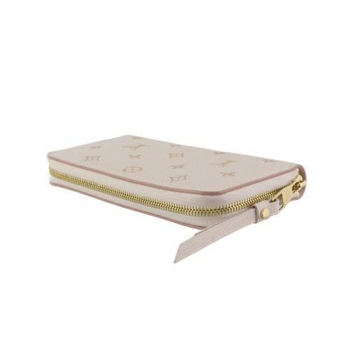ルイヴィトン 長財布 モノグラム ジッピー・ウォレット ホワイト LOUIS VUITTON M13644 バイカラーエデン
