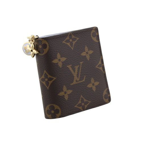 ルイヴィトン 二つ折り財布 モノグラム ポケットウォレット・LV  