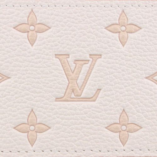 ルイヴィトン 二つ折り財布 モノグラム ポルトフォイユ・クレア ホワイト LOUIS VUITTON M22399 バイカラーエデン