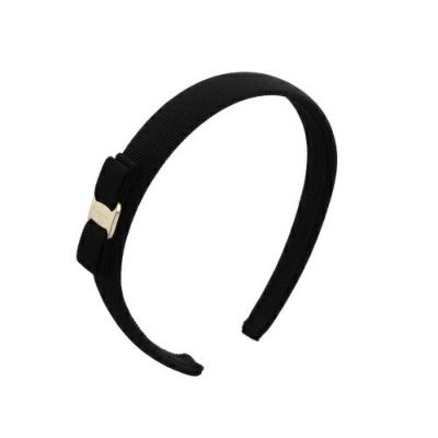 フェラガモ バレッタ ヘア アクセサリー レディース ブラック