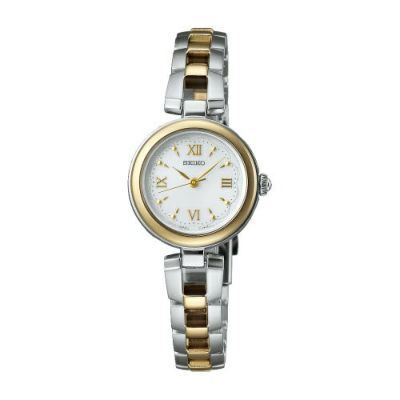 ピンクの猫専用SEIKO クォーツ ゴールド 時計 Amazon.co.jp: [セイコーウオッチ] 腕時計 ルキア ELAIZA IKEDA