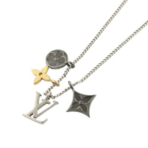 ルイヴィトン ネックレス ペンダント・LV インスティンクト ゴールド LOUIS VUITTON M00521