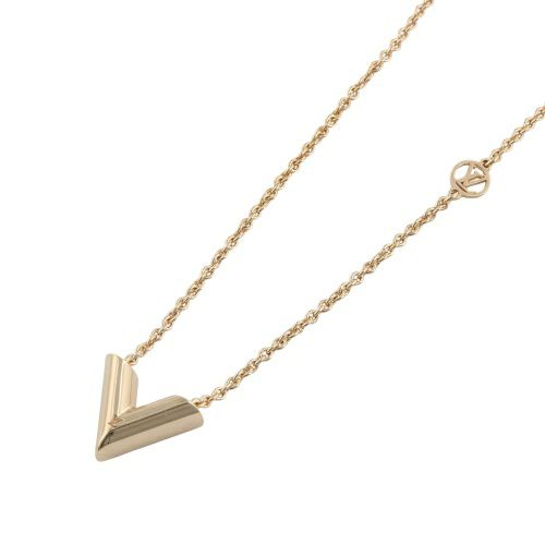 ルイヴィトン ネックレス・エセンシャル V ゴールド LOUIS VUITTON M02382 ピンクゴールド