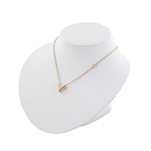 ルイヴィトン ネックレス・エセンシャル V ゴールド LOUIS VUITTON M02382 ピンクゴールド