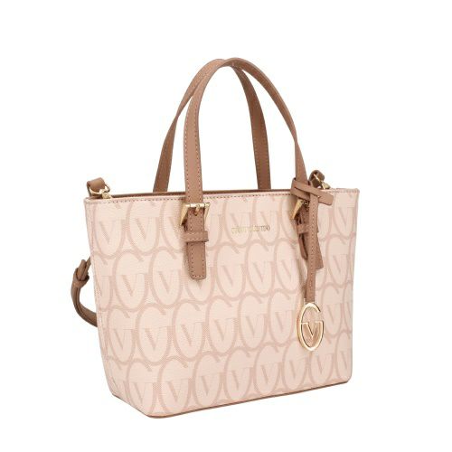 ジャンニ バレンチノ ハンドバッグ レディース ホワイト GIANNI VALENTINO GV001 Monogram/Pink