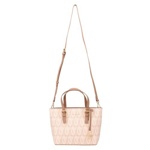 ジャンニ バレンチノ ハンドバッグ レディース ホワイト GIANNI VALENTINO GV001 Monogram/Pink