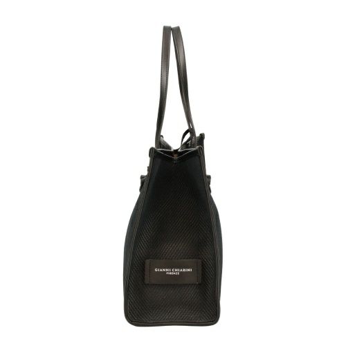 ジャンニ キアリーニ トートバッグ レディース MARCELLA M ブラック GIANNI CHIARINI BS 6850 SPGRAF NER
