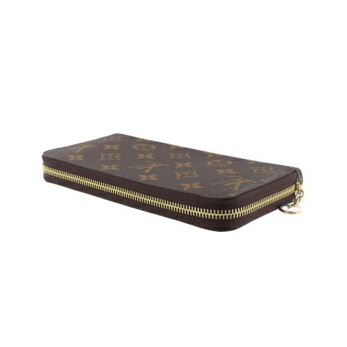 ルイヴィトン 長財布 モノグラム ジッピー・ウォレット ブラウン LOUIS VUITTON M14815 モノグラム/アズールブルー