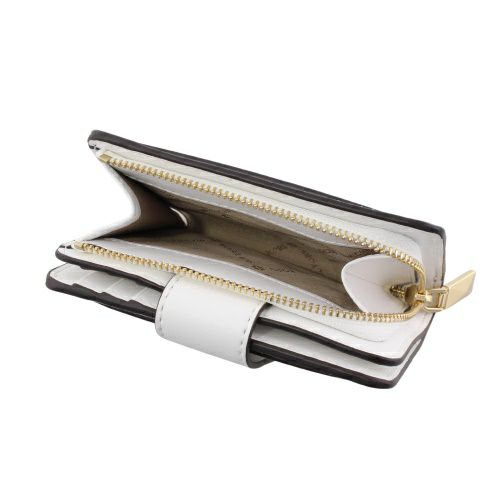 マイケルコース 二つ折り財布 レディース MICHAEL KORS 32H3G0KD5L 085 OPTIC WHITE