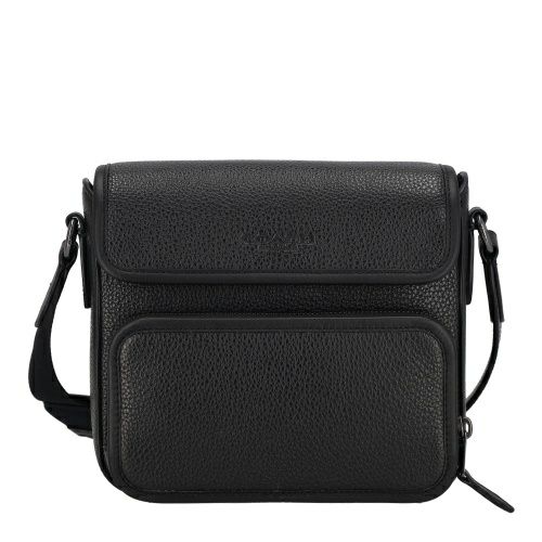 コーチ アウトレット ショルダーバッグ メンズ サリバン フラップ クロスボディ バッグ ブラック COACH OUTLET CY800 QB/BK