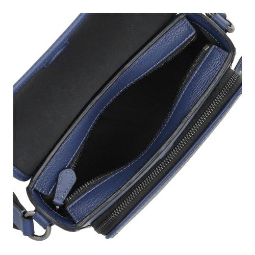 コーチ アウトレット ショルダーバッグ メンズ サリバン フラップ クロスボディ バッグ ブルー COACH OUTLET CY800 QBDEB ディープブルー