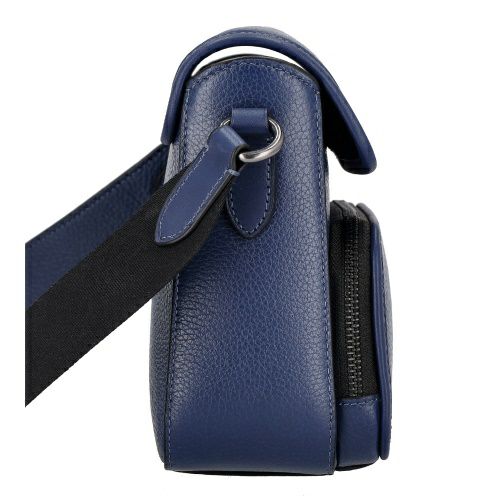 コーチ アウトレット ショルダーバッグ メンズ サリバン フラップ クロスボディ バッグ ブルー COACH OUTLET CY800 QBDEB ディープブルー