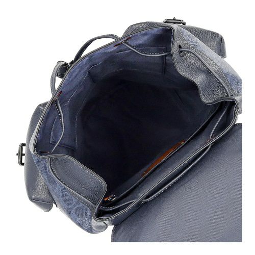 コーチ アウトレット バックパック メンズ ワーナー バックパック・シグネチャー キャンバス ブルー COACH OUTLET CW211 QBN2V