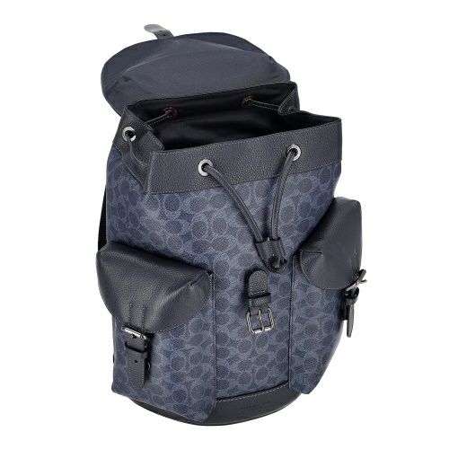 コーチ アウトレット バックパック メンズ ワーナー バックパック・シグネチャー キャンバス ブルー COACH OUTLET CW211 QBN2V