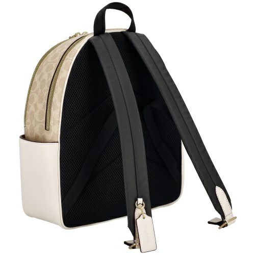 コーチ アウトレット バックパック レディース シグネチャー コート バックパック ホワイト COACH OUTLET CZ176 IMXDM サンド/チョーク