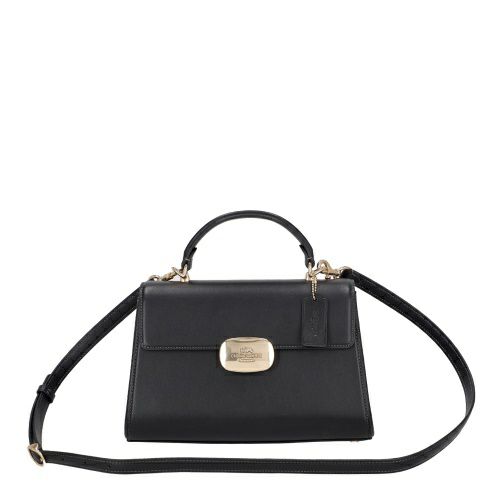 コーチ アウトレット ハンドバッグ レディース エライザ トップ ハンドル ブラック COACH OUTLET CP006 IMBLK