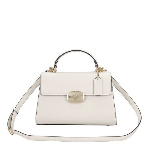 コーチ アウトレット ハンドバッグ レディース エライザ トップ ハンドル ホワイト COACH OUTLET CP006 IMCHK チョーク