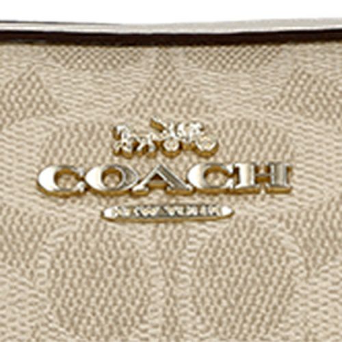 コーチ アウトレット ハンドバッグ レディース ローアン サッチェル バッグ・シグネチャー キャンバス ホワイト COACH OUTLET CV961 IMXDM サンド/チョーク