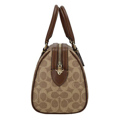 コーチ アウトレット ハンドバッグ レディース ローアン サッチェル バッグ・シグネチャー キャンバス ブラウン COACH OUTLET CV961 IMXHE タン/ブラウン