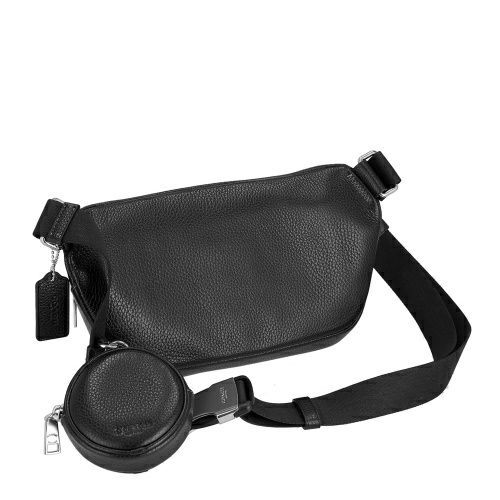 コーチ アウトレット ボディバッグ メンズ エリアス ベルト バッグ ブラック COACH OUTLET CJ507 SVDTV