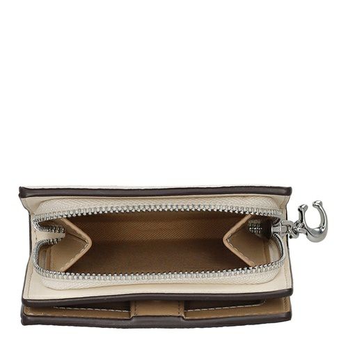 コーチ アウトレット 二つ折り財布 レディース スナップ ウォレット・シグネチャー キャンバス ホワイト COACH OUTLET CW789 SVXU5
