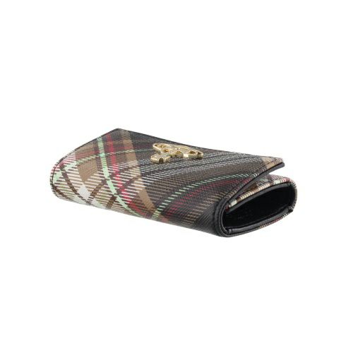 ヴィヴィアンウエストウッド キーケース レディース Vivienne Westwood 51020001U D101 TARTAN BROWN/BLACK