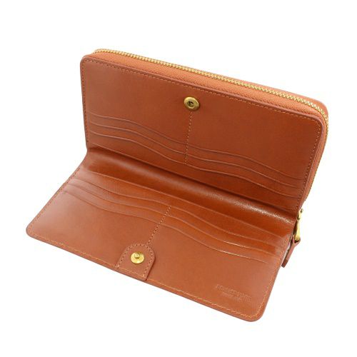 ベリーズヨーク 長財布 メンズ レディース ブラウン BELLIES YORK BYHL10306BR BROWN