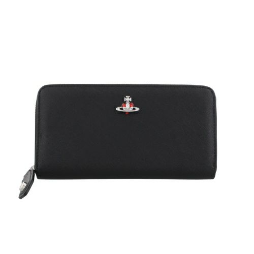ヴィヴィアンウエストウッド 長財布 レディース ブラック Vivienne Westwood 51050023 L0040 N402 BLACK/RED DIAM ORB