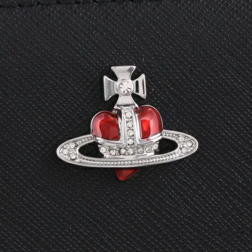 ヴィヴィアンウエストウッド 長財布 レディース ブラック Vivienne Westwood 51050023 L0040 N402 BLACK/RED DIAM ORB