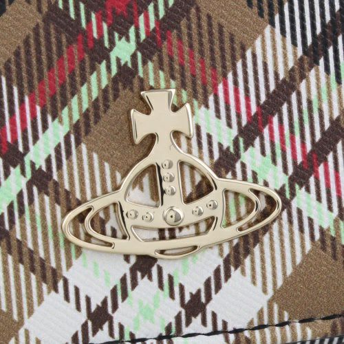 ヴィヴィアンウエストウッド 長財布 レディース Vivienne Westwood 51060025U D101 TARTAN BROWN/BLACK