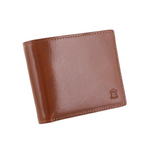 ベリーズヨーク 二つ折り財布 メンズ ブラウン BELLIES YORK