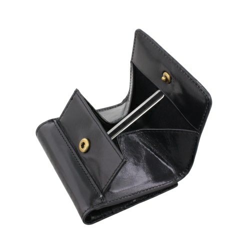 ベリーズヨーク 二つ折り財布 レディース ブラック BELLIES YORK BYHL9906BK BLACK