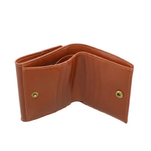 ベリーズヨーク 二つ折り財布 レディース ブラウン BELLIES YORK BYHL9906BR BROWN