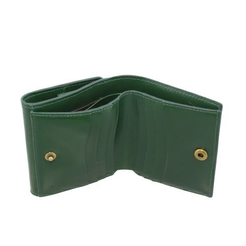 ベリーズヨーク 二つ折り財布 レディース グリーン BELLIES YORK BYHL9906GN GREEN