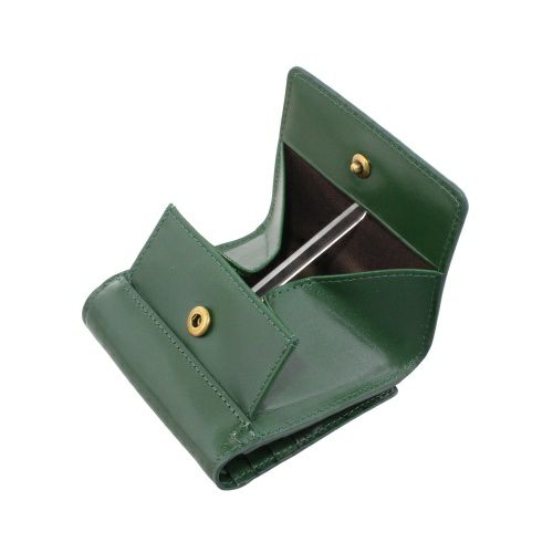 ベリーズヨーク 二つ折り財布 レディース グリーン BELLIES YORK BYHL9906GN GREEN
