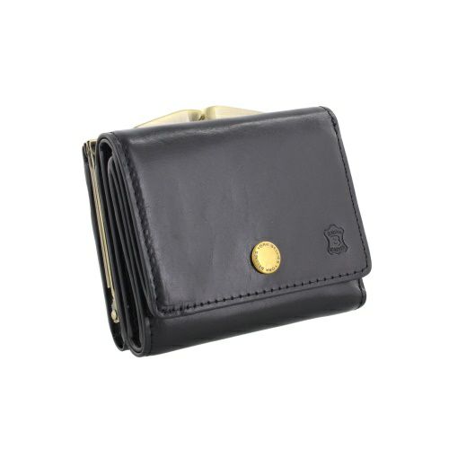 ベリーズヨーク 三つ折り財布 レディース ブラック BELLIES YORK BYHL10316BK BLACK