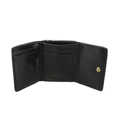 ベリーズヨーク 三つ折り財布 レディース ブラック BELLIES YORK BYHL10316BK BLACK