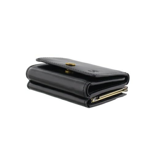 ベリーズヨーク 三つ折り財布 レディース ブラック BELLIES YORK BYHL10316BK BLACK