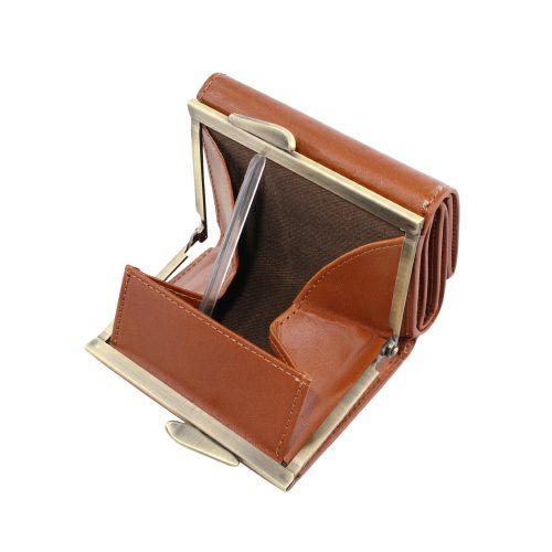 ベリーズヨーク 三つ折り財布 レディース ブラウン BELLIES YORK BYHL10316BR BROWN