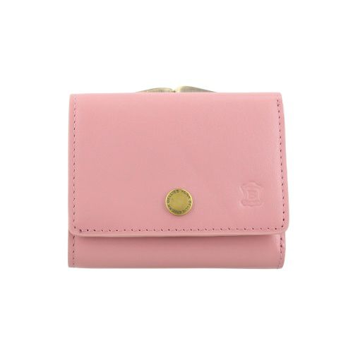 ベリーズヨーク 三つ折り財布 レディース ピンク BELLIES YORK BYHL10316DPK PINK