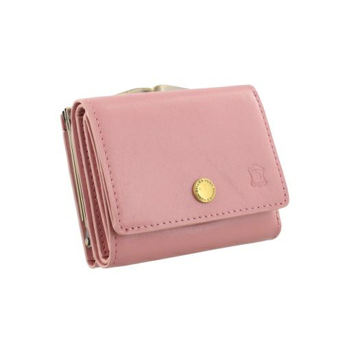ベリーズヨーク 三つ折り財布 レディース ピンク BELLIES YORK BYHL10316DPK PINK