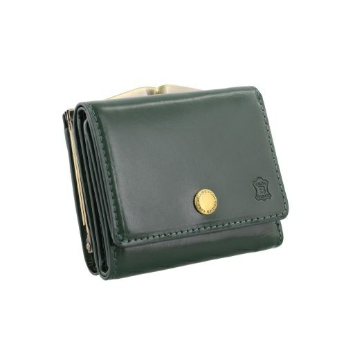 ベリーズヨーク 三つ折り財布 レディース グリーン BELLIES YORK BYHL10316GR GREEN