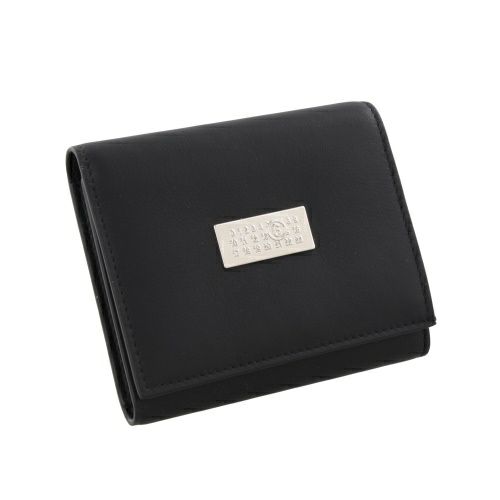 メゾンマルジェラ 三つ折り財布 レディース ブラック Maison Margiela SA6UI0030 P8332 T8013 BLACK