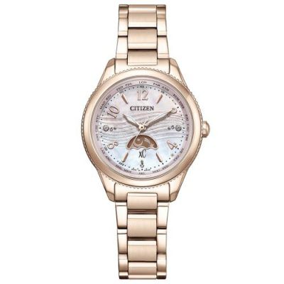 【極美品】CITIZENシチズンEU6062-50Dシェル文字盤箱保付レディース EXCEED(CITIZEN) シチズン エクシード ソーラー EX2084-50A