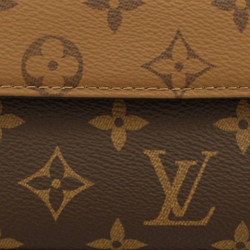 ルイヴィトン ハンドバッグ モノグラム リバース ウォレット オン チェーン・アイビー ブラウン LOUIS VUITTON M26587