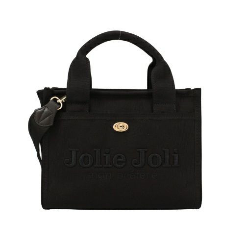 ジョリージョリ ハンドバッグ レディース ブラック Jolie Joli JJ-2024121-001 BLACK